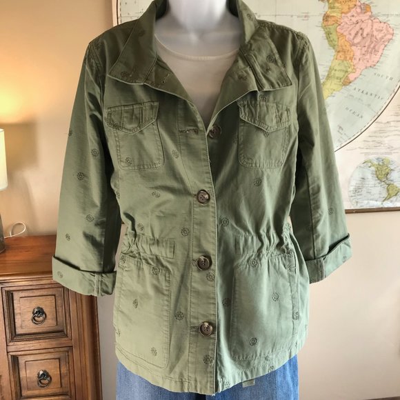 talbots safari jacket